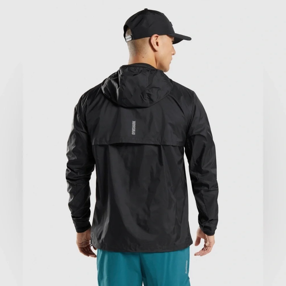 GYMSHARK SPEED JACKET in black | size Small